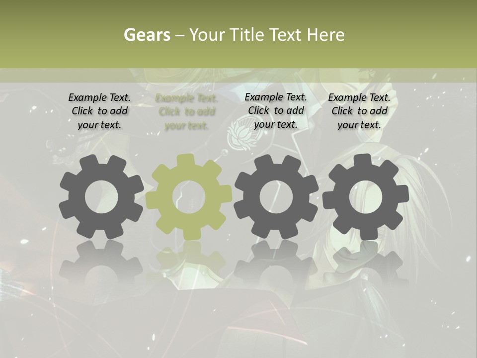 A Group Of People Standing Next To Each Other PowerPoint Template