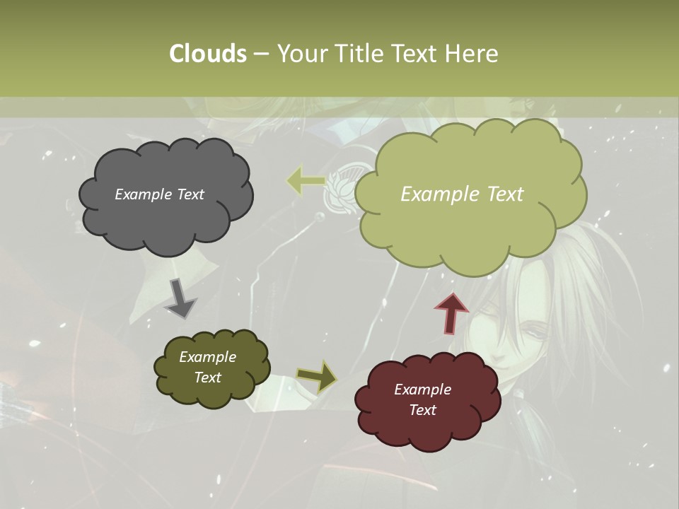 A Group Of People Standing Next To Each Other PowerPoint Template