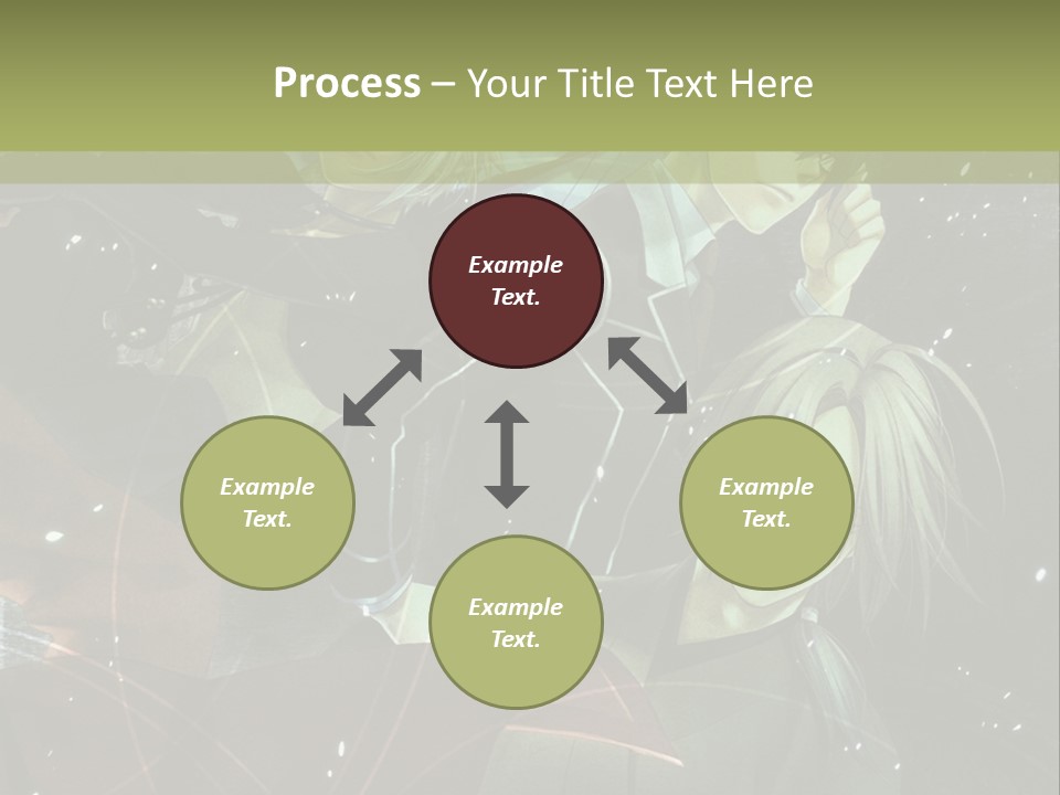 A Group Of People Standing Next To Each Other PowerPoint Template