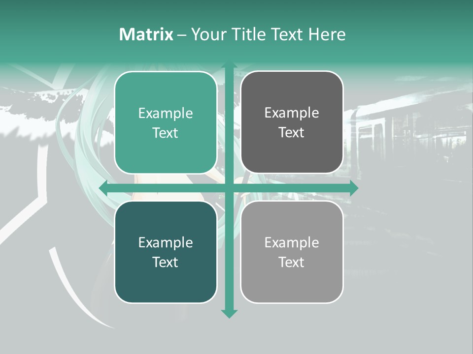 A Woman In A Bikini Holding A Wand PowerPoint Template