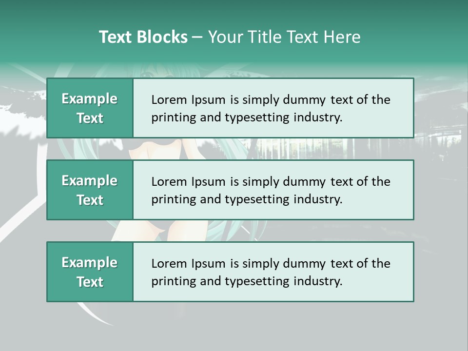 A Woman In A Bikini Holding A Wand PowerPoint Template