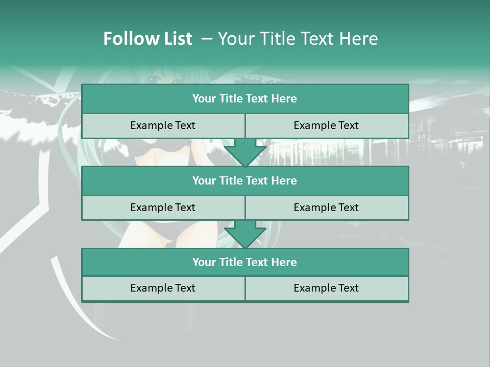 A Woman In A Bikini Holding A Wand PowerPoint Template