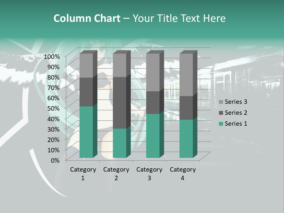 A Woman In A Bikini Holding A Wand PowerPoint Template