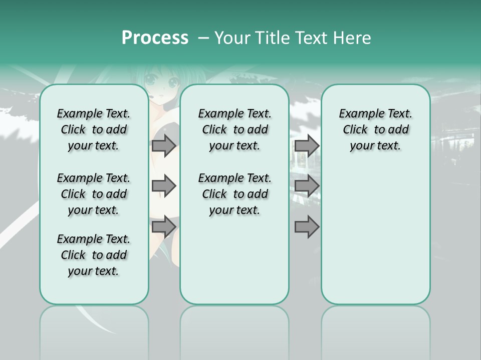 A Woman In A Bikini Holding A Wand PowerPoint Template