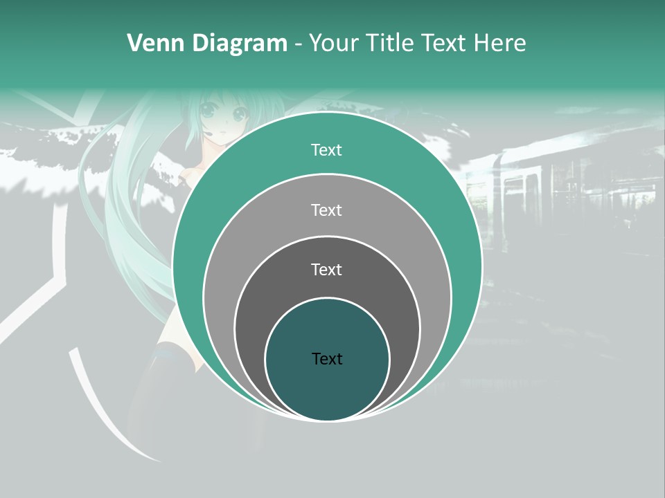 A Woman In A Bikini Holding A Wand PowerPoint Template