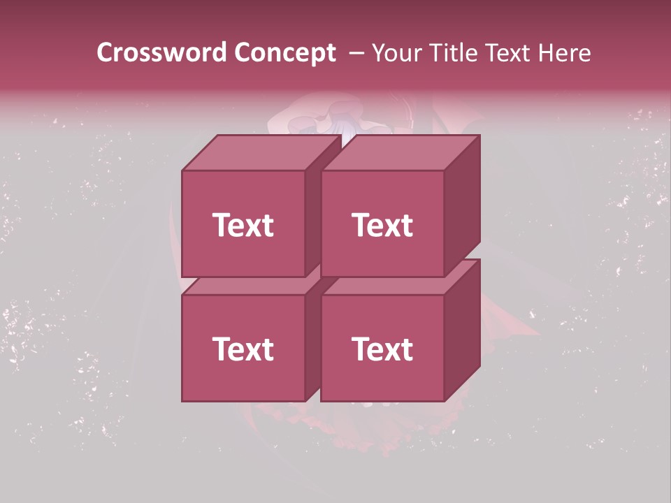 A Woman In A Costume With Bats In The Background PowerPoint Template