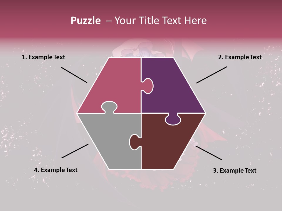 A Woman In A Costume With Bats In The Background PowerPoint Template