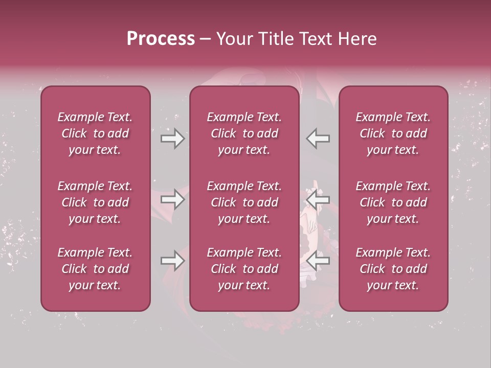 A Woman In A Costume With Bats In The Background PowerPoint Template