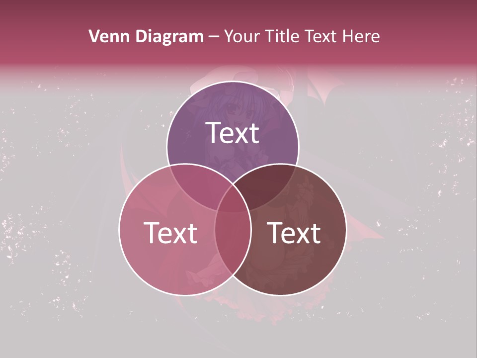 A Woman In A Costume With Bats In The Background PowerPoint Template