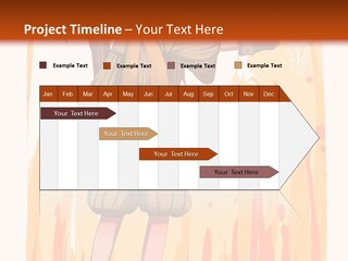 A Girl In A Yellow Dress With A Hat On Her Head PowerPoint Template