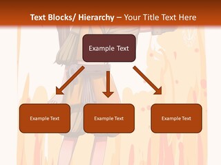 A Girl In A Yellow Dress With A Hat On Her Head PowerPoint Template
