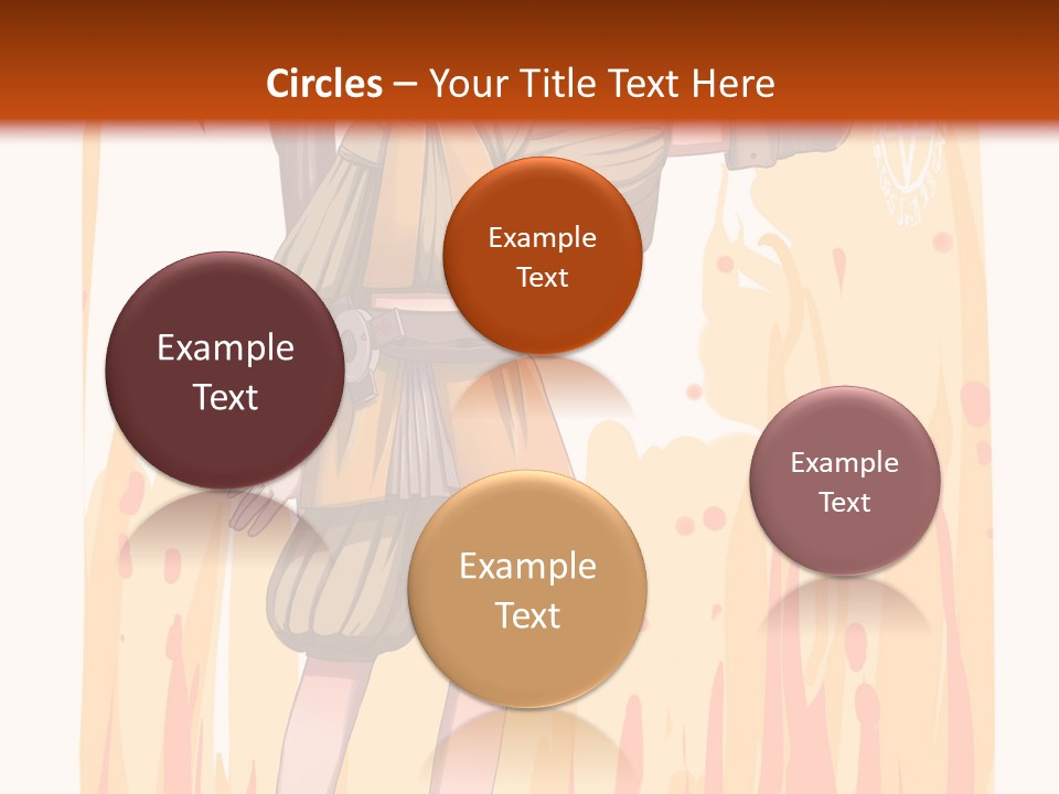 A Girl In A Yellow Dress With A Hat On Her Head PowerPoint Template