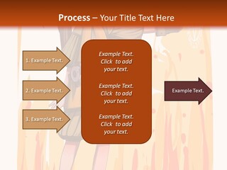 A Girl In A Yellow Dress With A Hat On Her Head PowerPoint Template