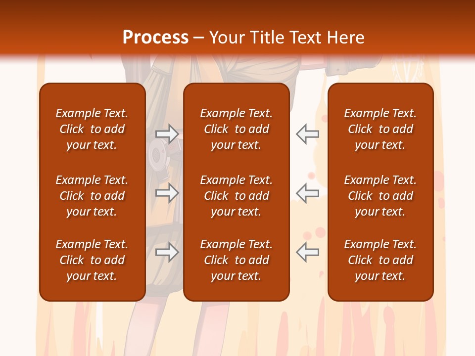 A Girl In A Yellow Dress With A Hat On Her Head PowerPoint Template