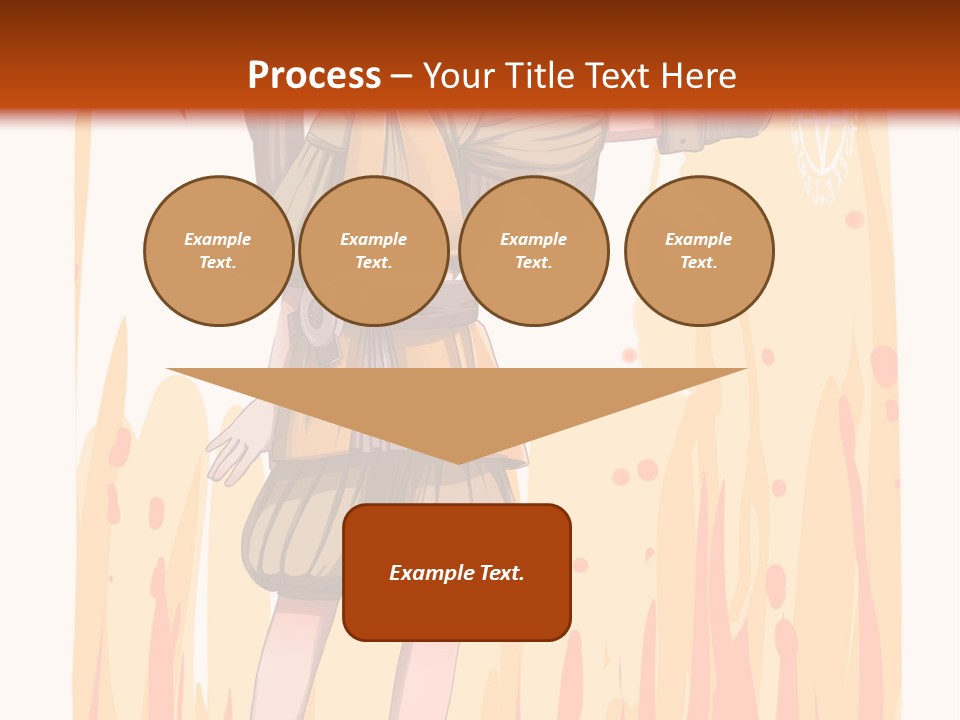 A Girl In A Yellow Dress With A Hat On Her Head PowerPoint Template