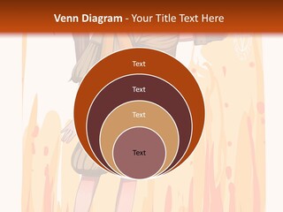 A Girl In A Yellow Dress With A Hat On Her Head PowerPoint Template