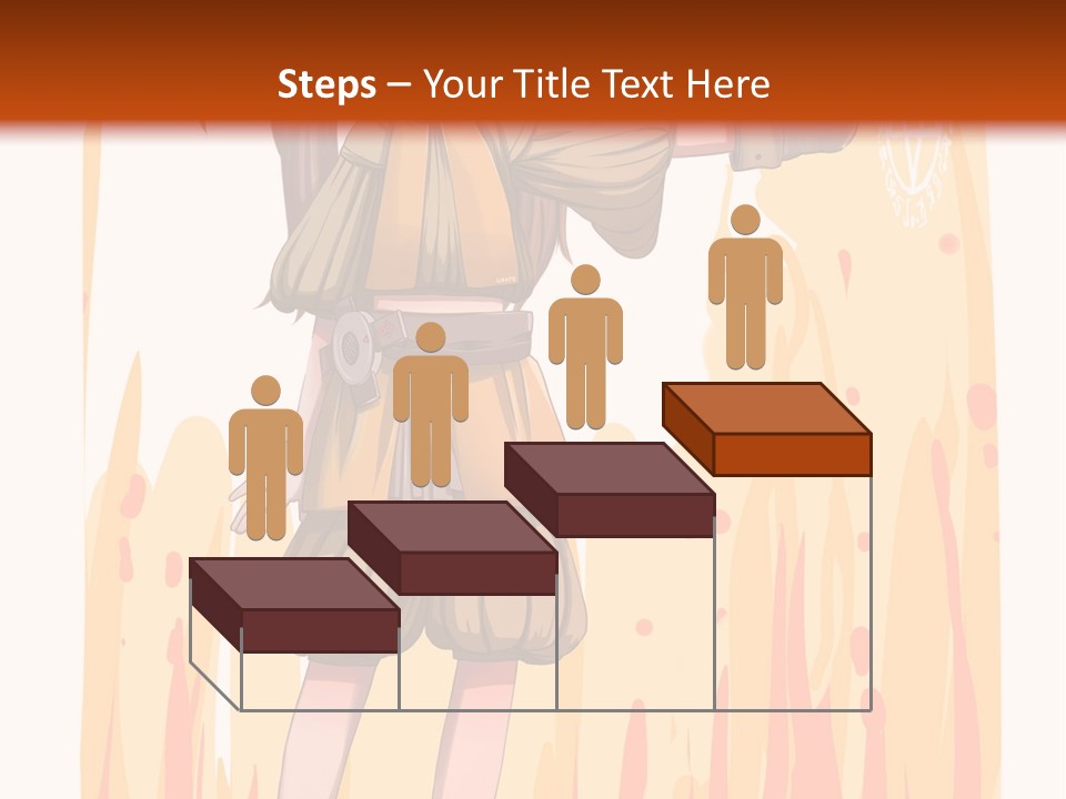 A Girl In A Yellow Dress With A Hat On Her Head PowerPoint Template