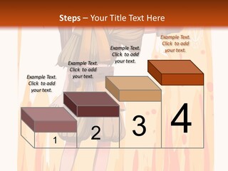 A Girl In A Yellow Dress With A Hat On Her Head PowerPoint Template