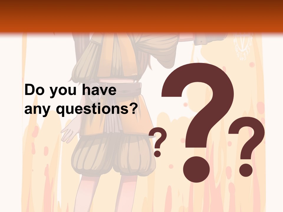 A Girl In A Yellow Dress With A Hat On Her Head PowerPoint Template