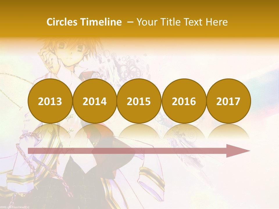 A Anime Character Is Holding A Tennis Racket PowerPoint Template