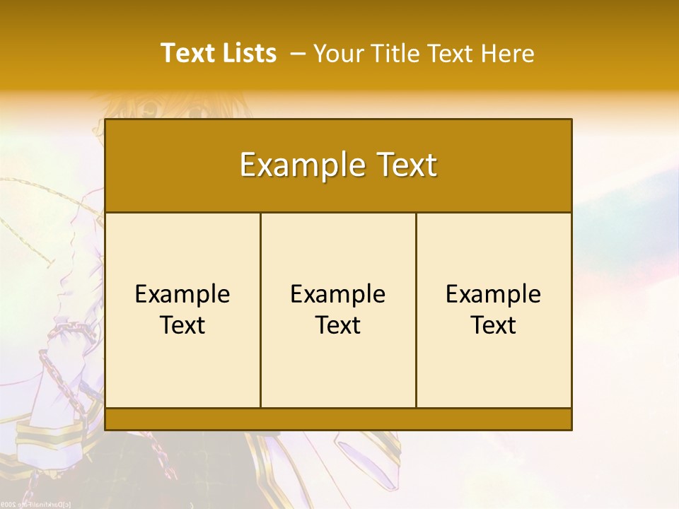 A Anime Character Is Holding A Tennis Racket PowerPoint Template