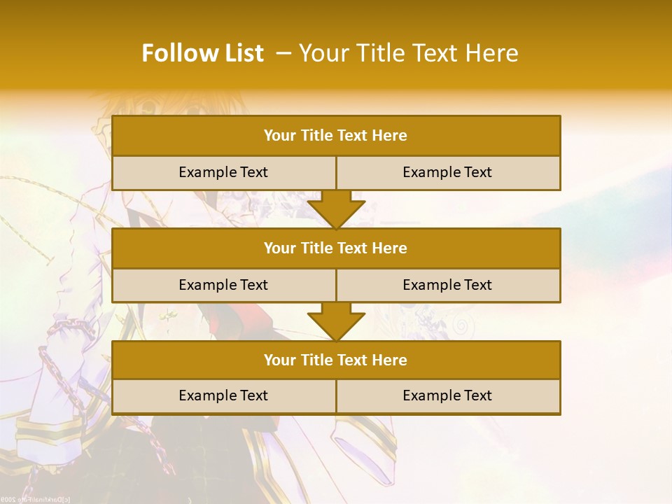 A Anime Character Is Holding A Tennis Racket PowerPoint Template