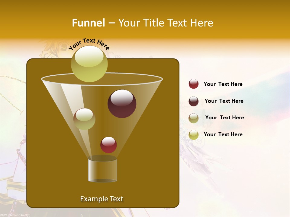 A Anime Character Is Holding A Tennis Racket PowerPoint Template