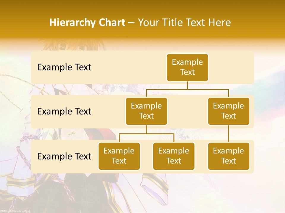A Anime Character Is Holding A Tennis Racket PowerPoint Template