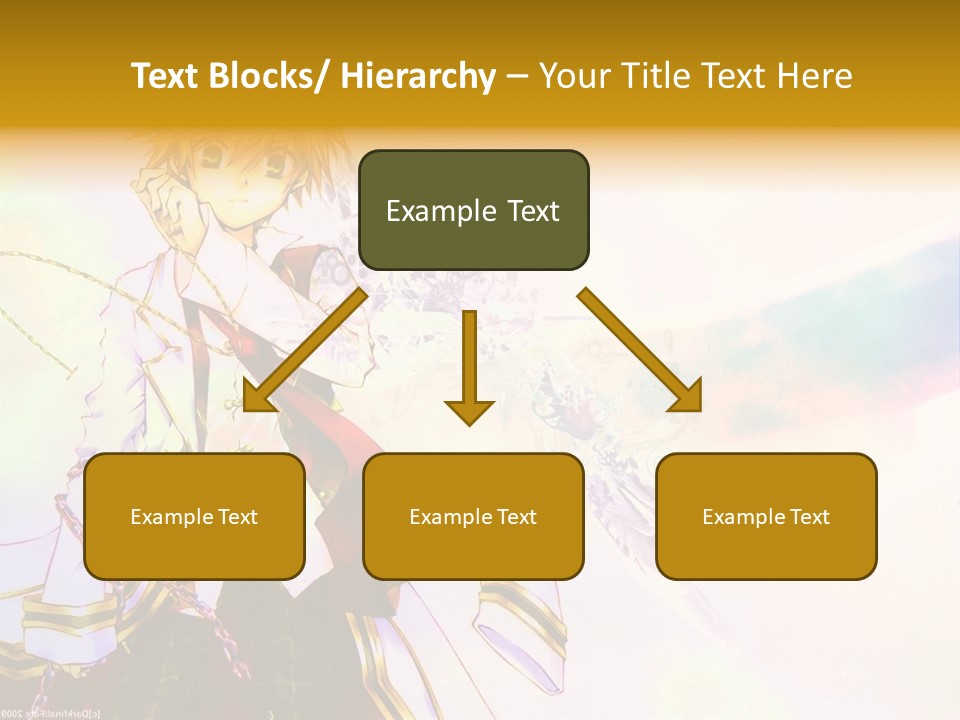 A Anime Character Is Holding A Tennis Racket PowerPoint Template