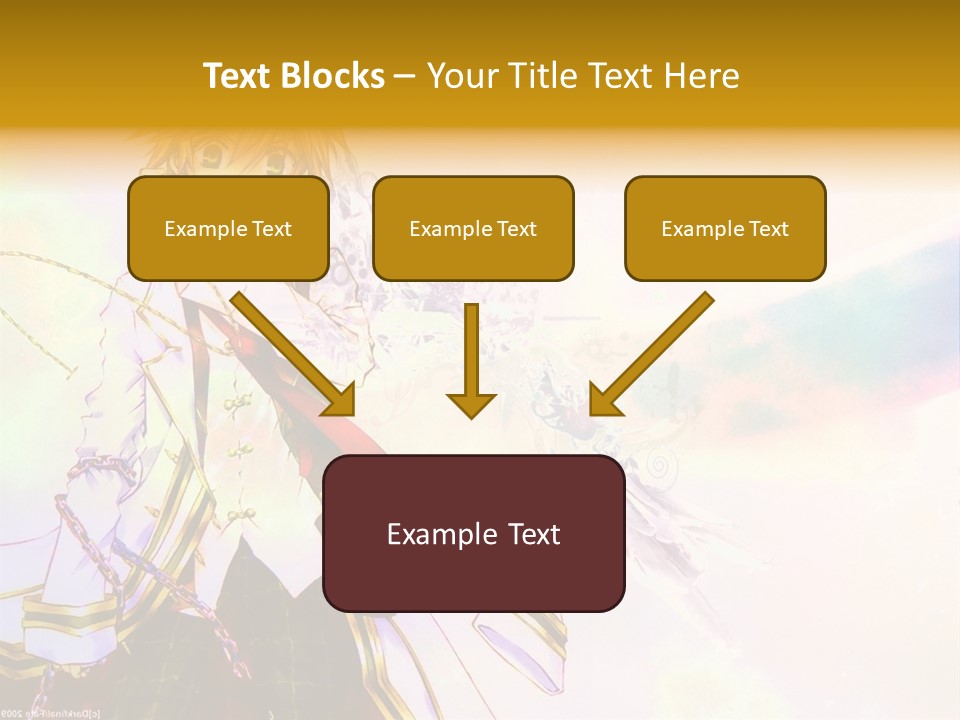 A Anime Character Is Holding A Tennis Racket PowerPoint Template
