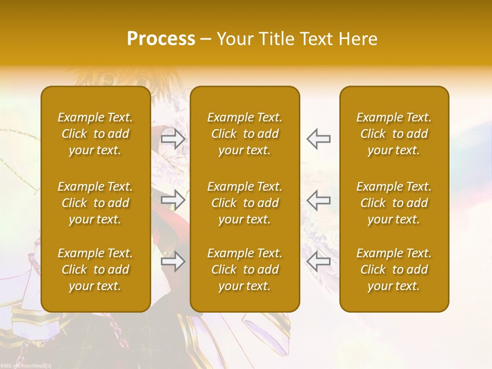 A Anime Character Is Holding A Tennis Racket PowerPoint Template