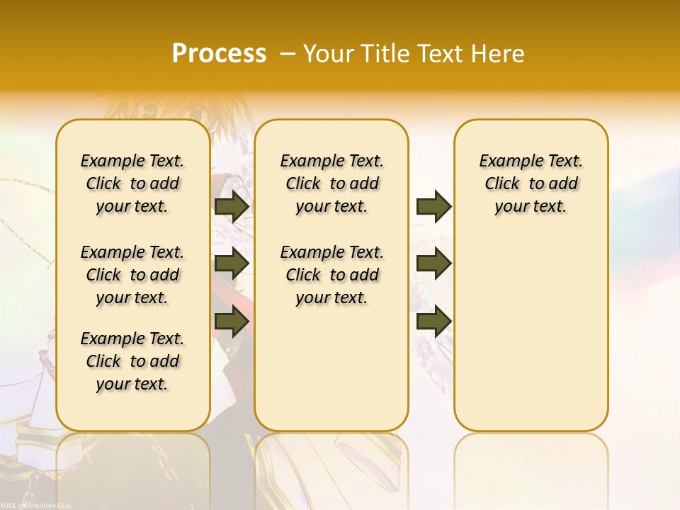 A Anime Character Is Holding A Tennis Racket PowerPoint Template