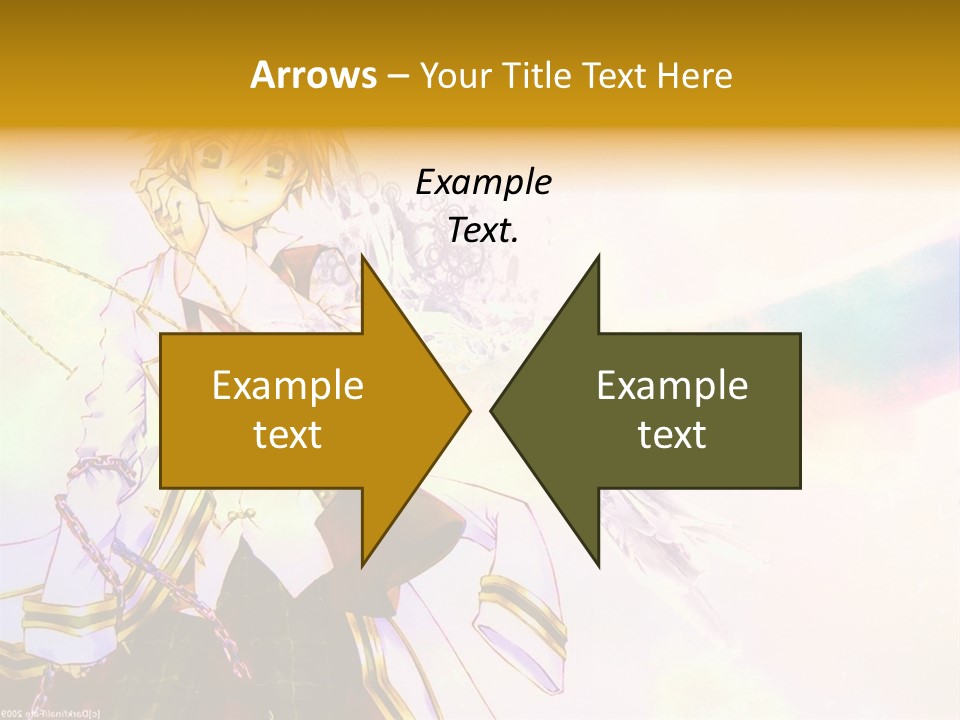 A Anime Character Is Holding A Tennis Racket PowerPoint Template