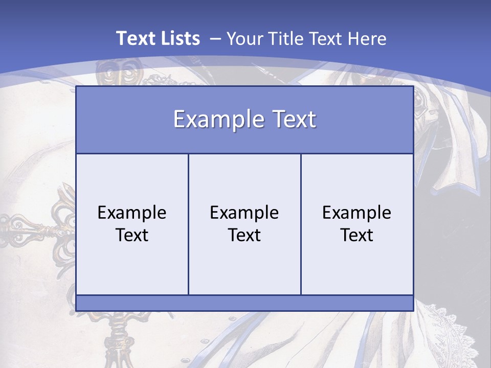 A Woman In A White Dress Holding A Sword PowerPoint Template