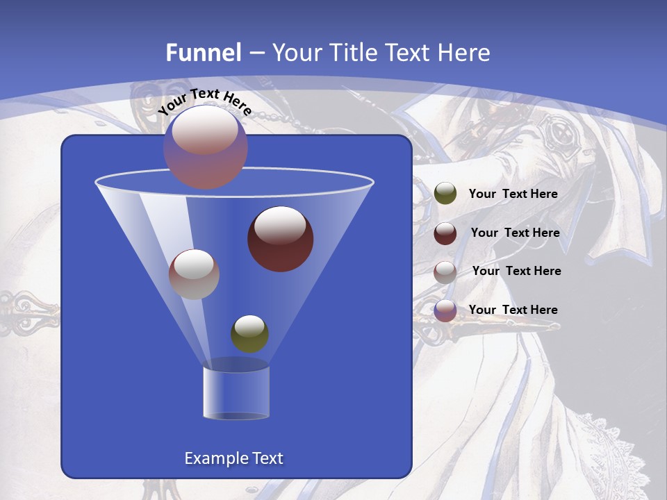 A Woman In A White Dress Holding A Sword PowerPoint Template