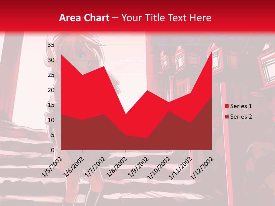 A Woman Standing On Steps In Front Of A Gate PowerPoint Template