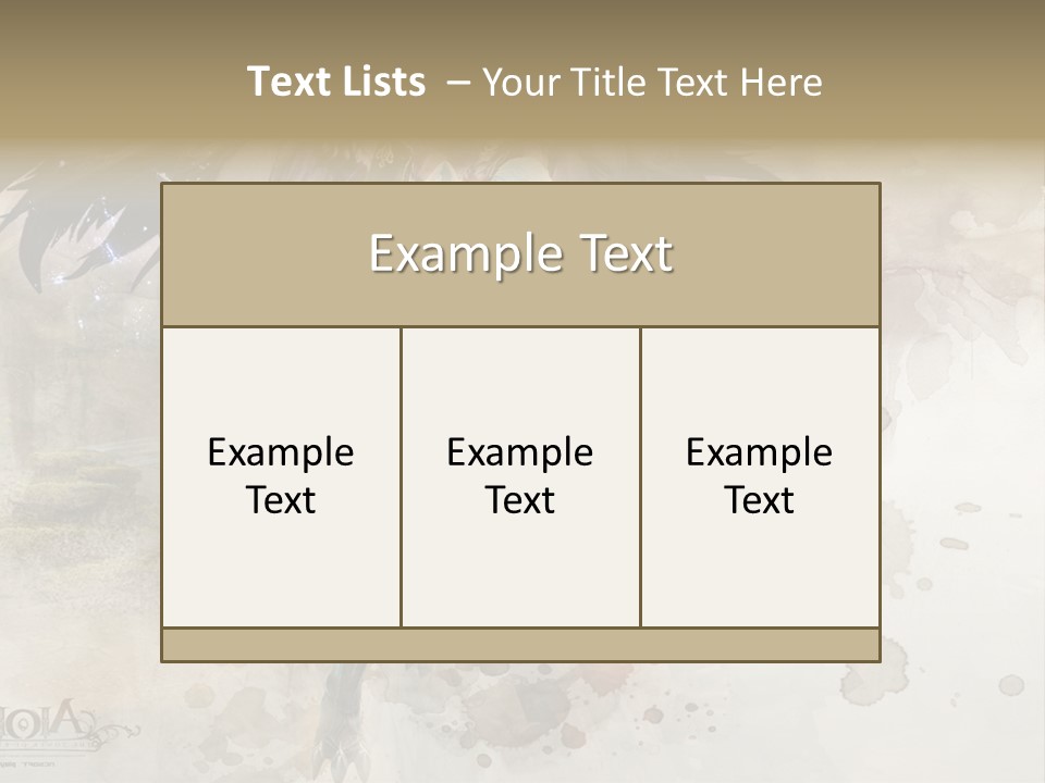 A Woman With A Sword And Wings Powerpoint Template PowerPoint Template