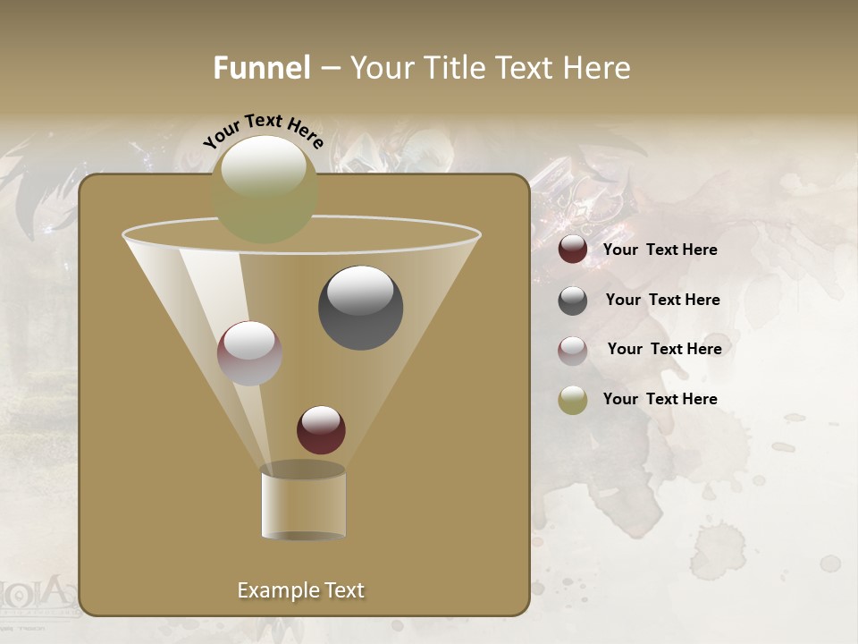 A Woman With A Sword And Wings Powerpoint Template PowerPoint Template