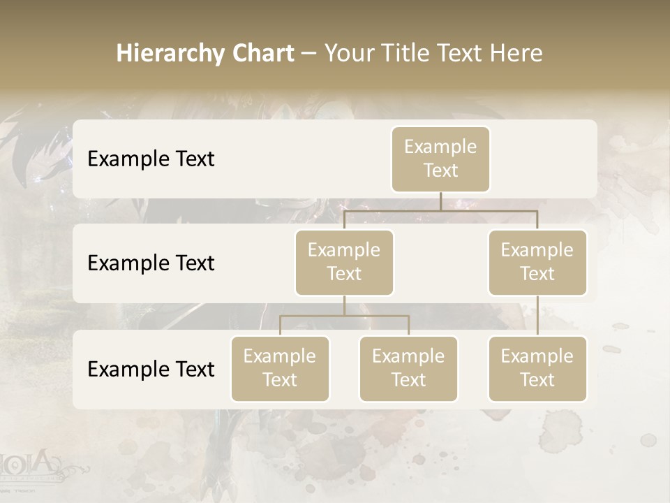 A Woman With A Sword And Wings Powerpoint Template PowerPoint Template