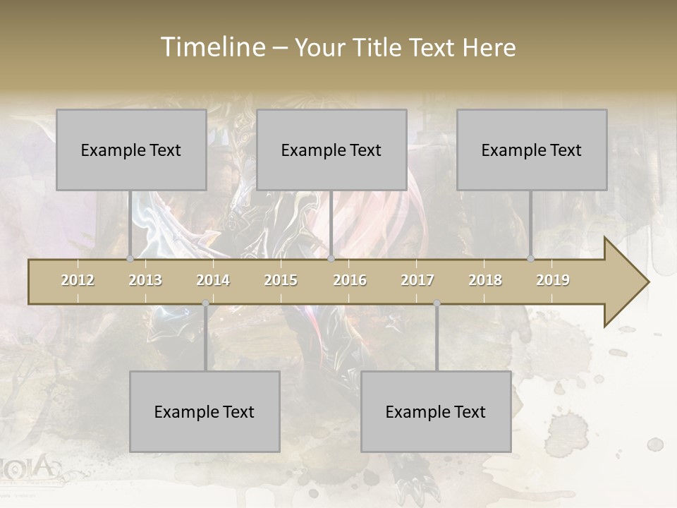 A Man With A Sword Standing In Front Of A Castle PowerPoint Template