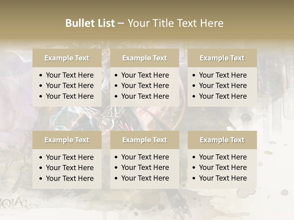 A Man With A Sword Standing In Front Of A Castle PowerPoint Template