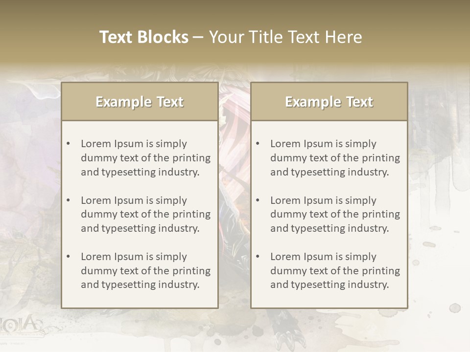 A Man With A Sword Standing In Front Of A Castle PowerPoint Template