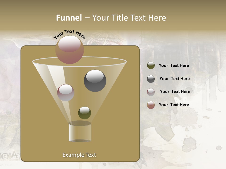 A Man With A Sword Standing In Front Of A Castle PowerPoint Template