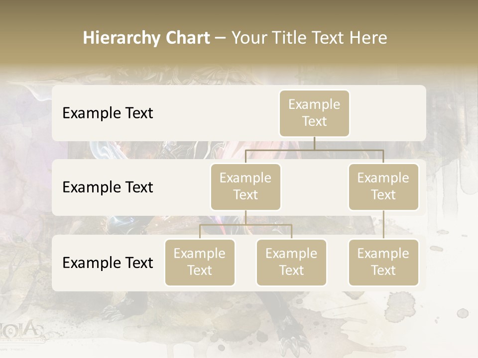 A Man With A Sword Standing In Front Of A Castle PowerPoint Template