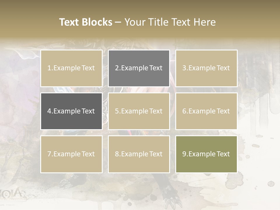 A Man With A Sword Standing In Front Of A Castle PowerPoint Template