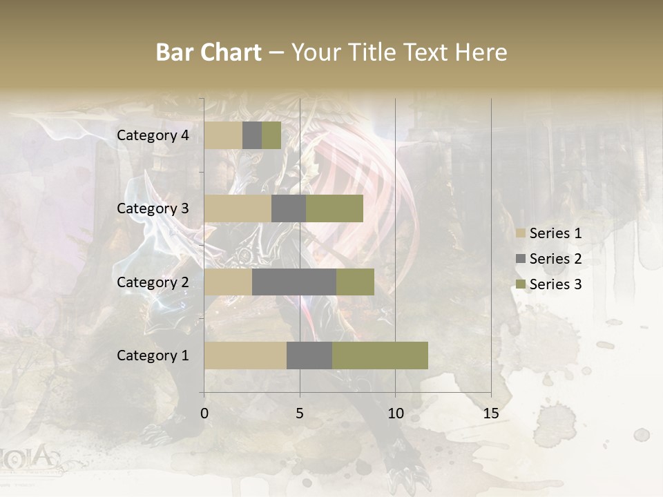 A Man With A Sword Standing In Front Of A Castle PowerPoint Template