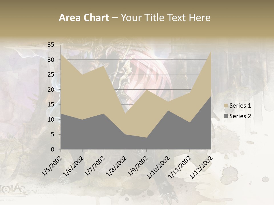 A Man With A Sword Standing In Front Of A Castle PowerPoint Template