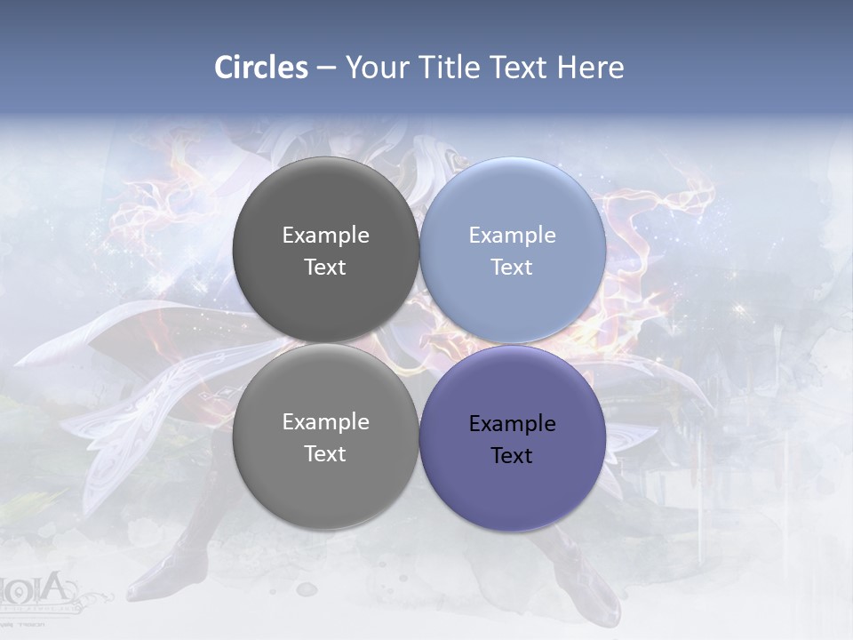 A Man With A Sword In His Hand Powerpoint Presentation PowerPoint Template