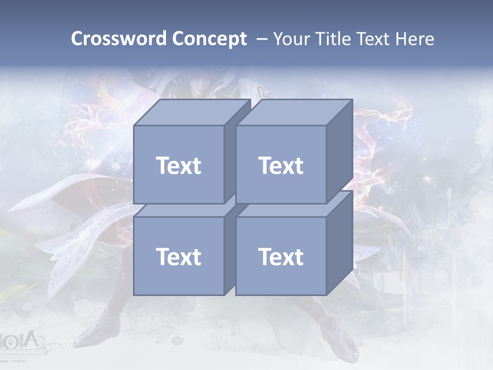 A Man With A Sword In His Hand Powerpoint Presentation PowerPoint Template
