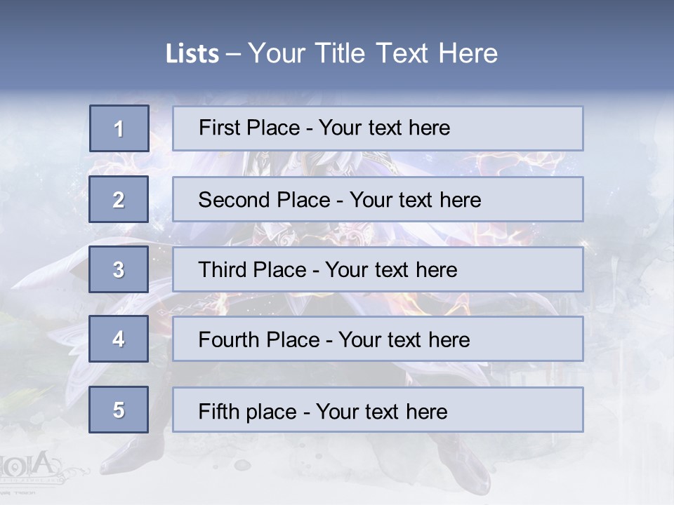 A Man With A Sword In His Hand Powerpoint Presentation PowerPoint Template